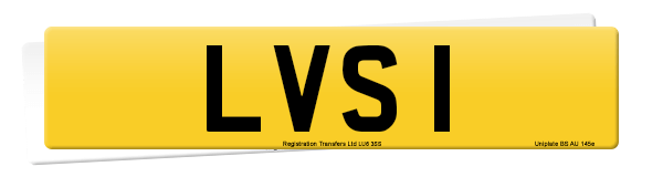 Registration number LVS 1